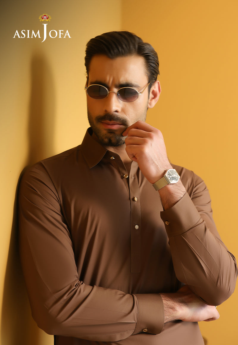 AJUBM-04 UNSTITCHED EGYPTIAN COTTON 2PC