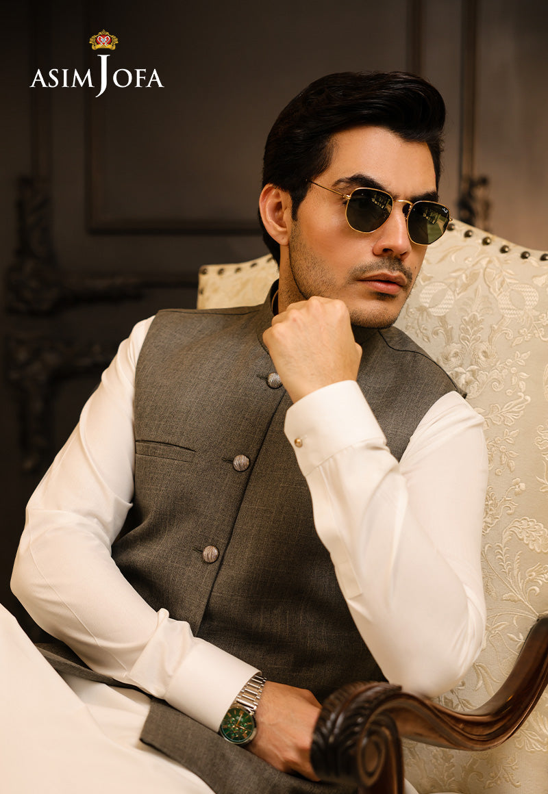 AJMWC-04 STITCHED WAISTCOAT 1 PC