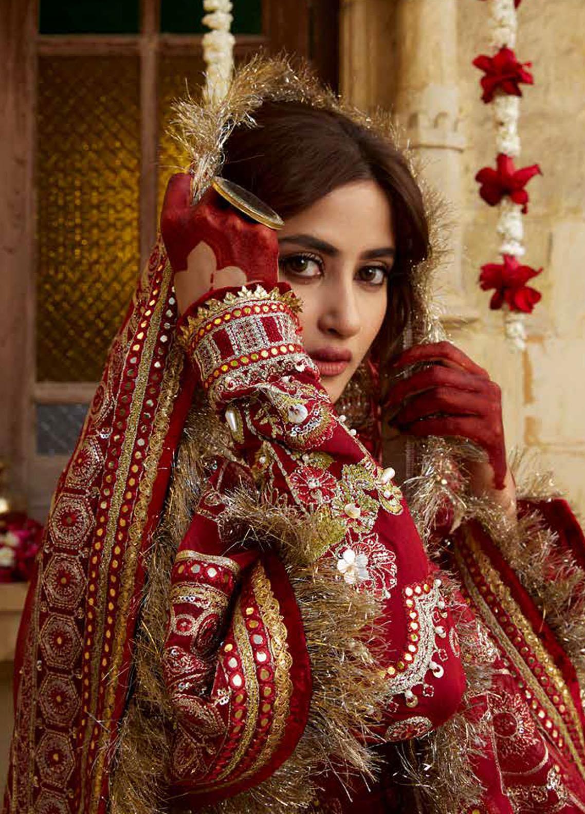 Sagar Kinaray By MNR Embroidered Suits Unstitched 3 Piece MNR23SK ZWU23-20 MUKHI - Wedding Collection