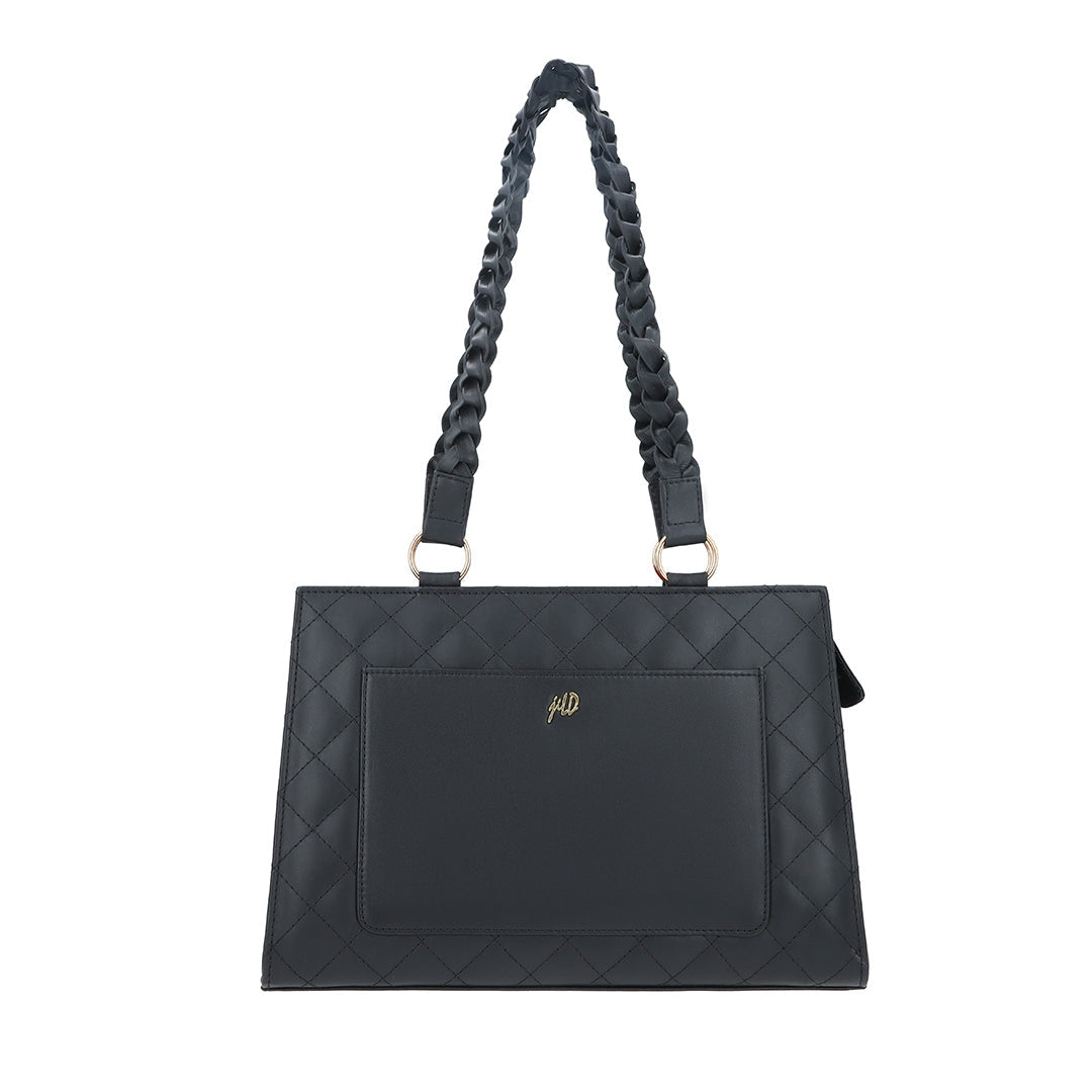 Velvique Leather Tote Bag-burgundy