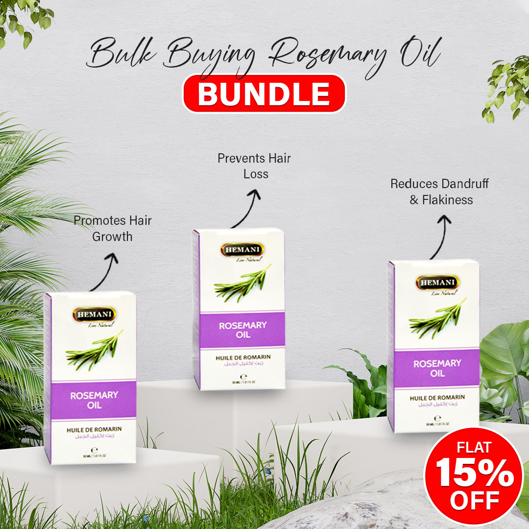 Pack of 3 Herbal Oil 30ml - Rosemary