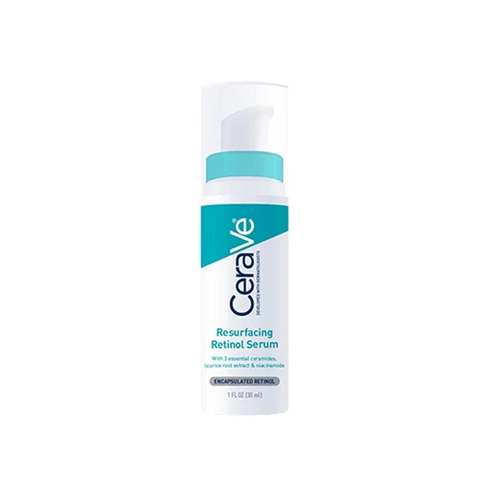 CeraVe Resurfacing Retinol Serum 30ml – Anti-Aging Serum with Retinol and Ceramides for Even Skin Tone and Texture