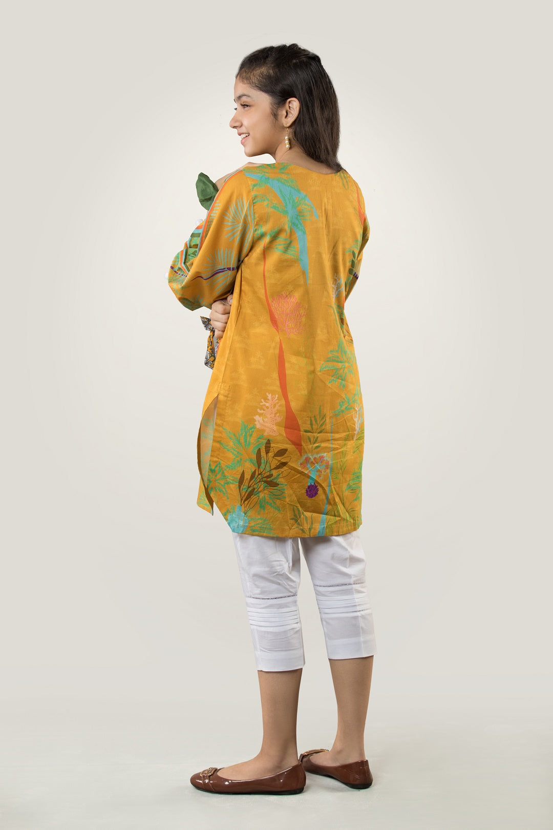 PRKT-046 POP ART Digital Printed Lawn Shirt & Cotton Trouser