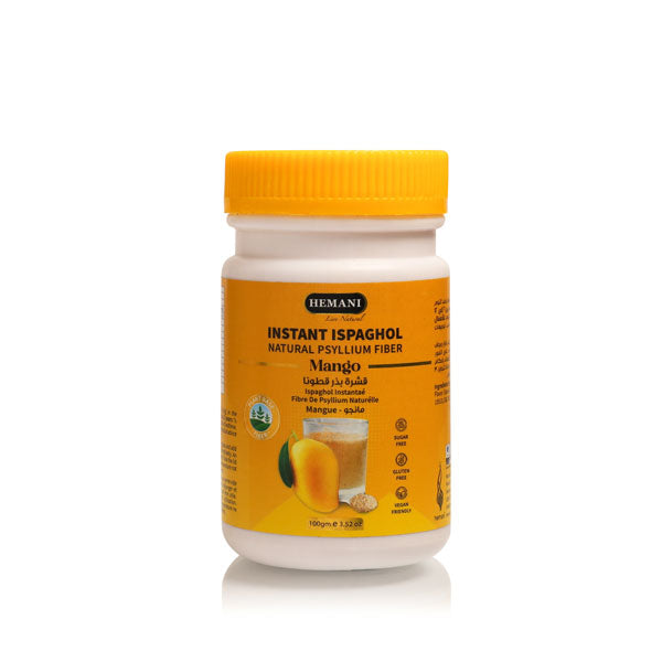 Instant Ispaghol Natural Psyllium Fiber 100gm - Orange