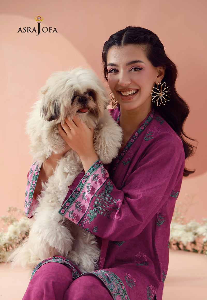 AJPB-286 Printed Lawn Stitched 2pcs
