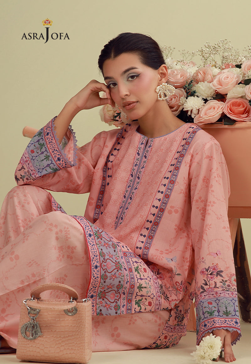 AJPB-290 Printed Lawn Stitched 2pcs