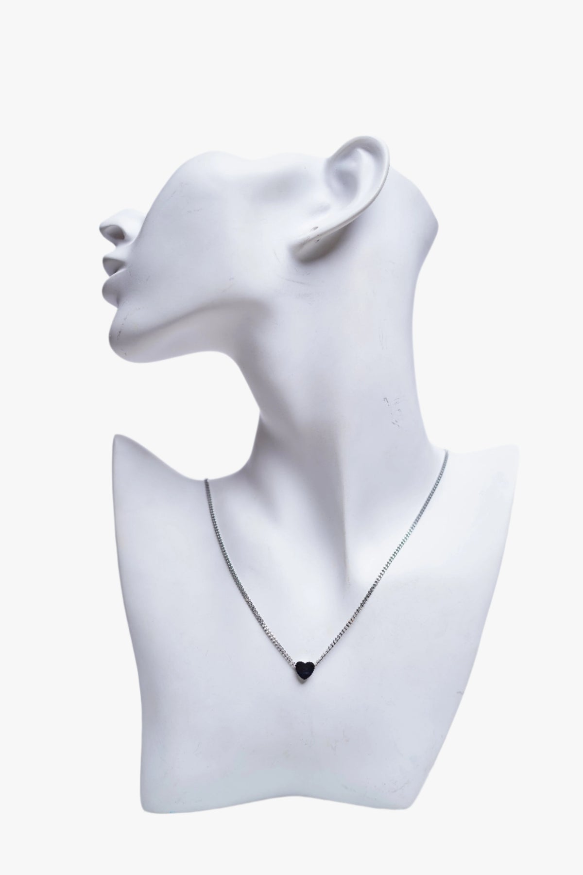 Thin Crub Chain with Heart Charm