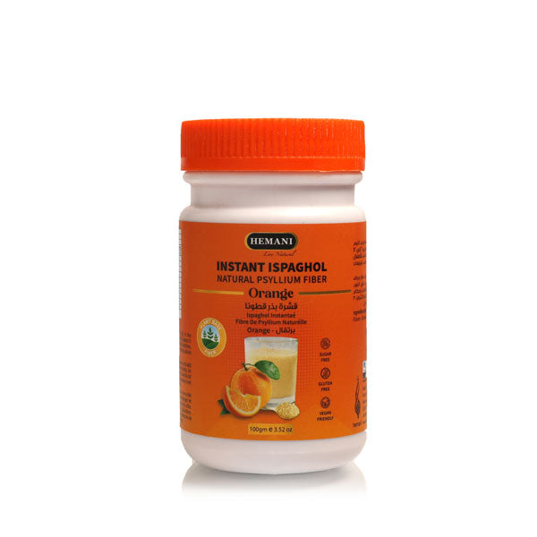 Instant Ispaghol Natural Psyllium Fiber 100gm - Lemon