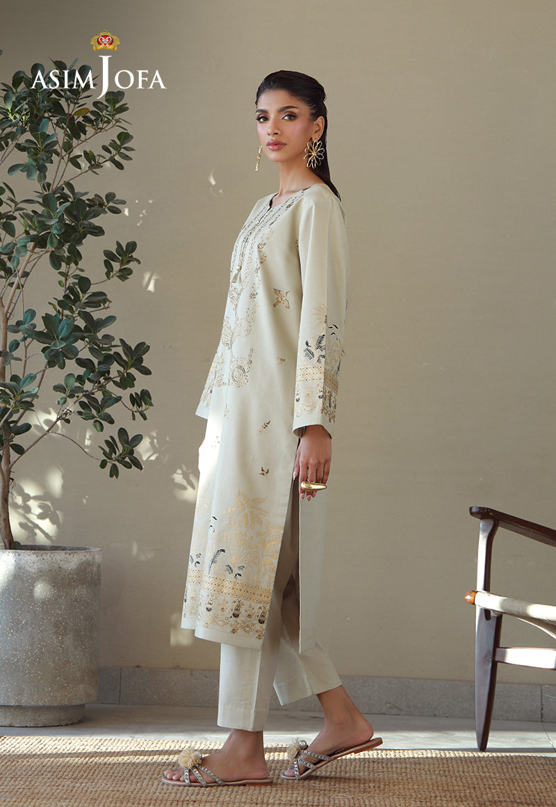 AJPB-131 PRINTED RIB LAWN 2 PCS