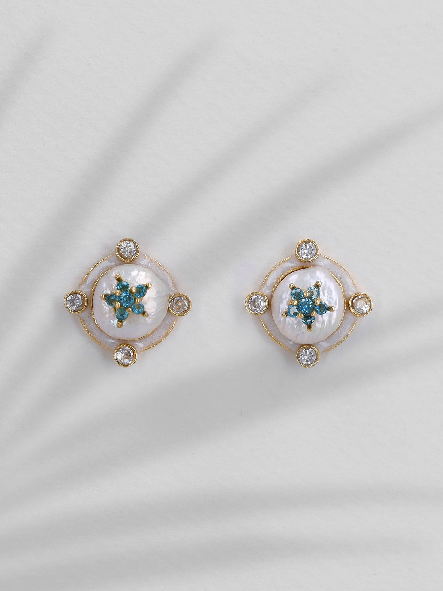 Blue Ice Earrings