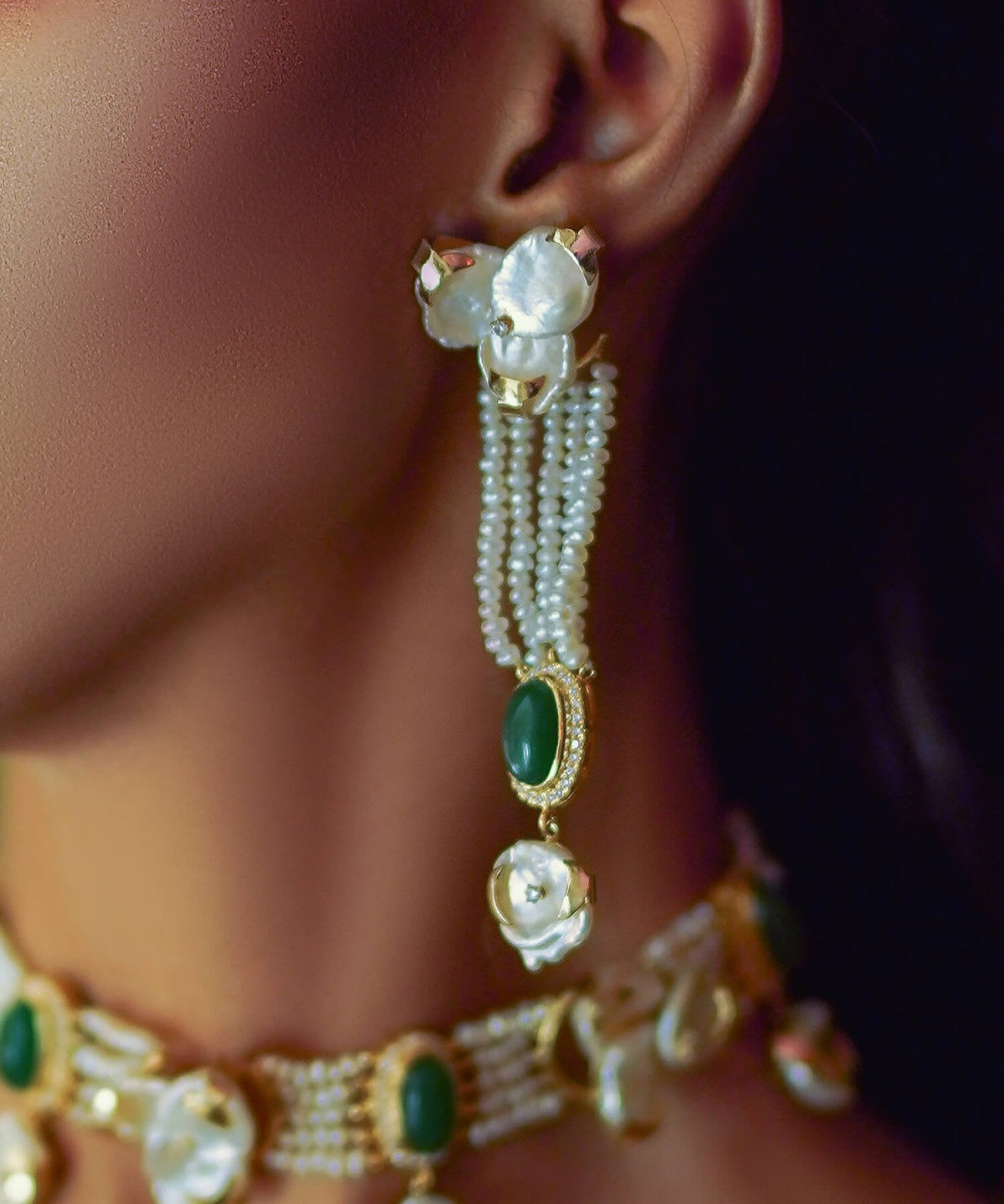 Coral Rose Set