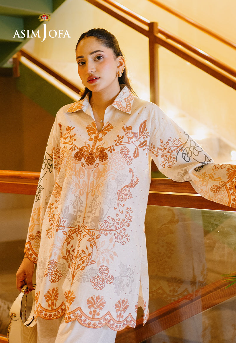 AJPBC-02 Printed Cambric Stitched 2 Pcs