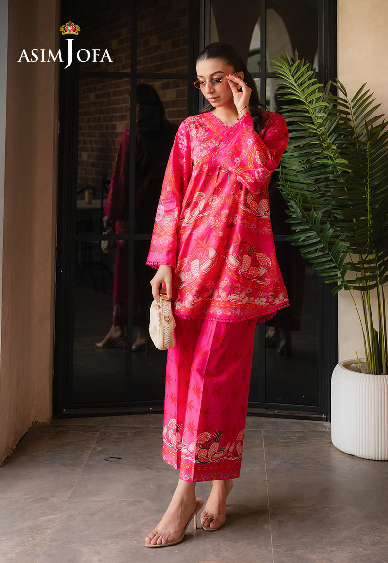 AJPB-312 Printed Lawn Stitched 2pcs