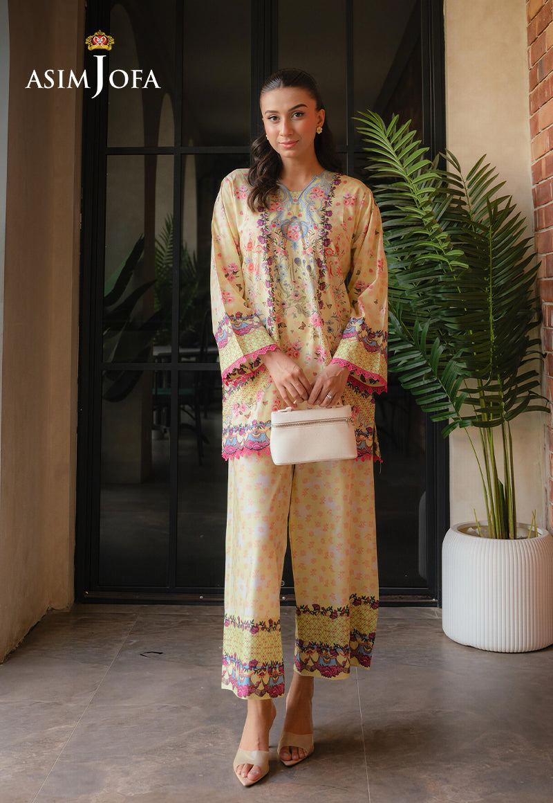 AJPB-279 Printed Lawn Stitched 2pcs