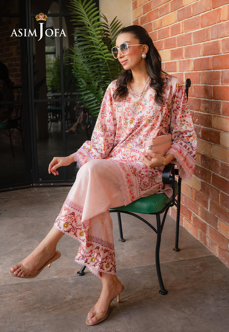 AJPB-309 Printed Lawn Stitched 2pcs