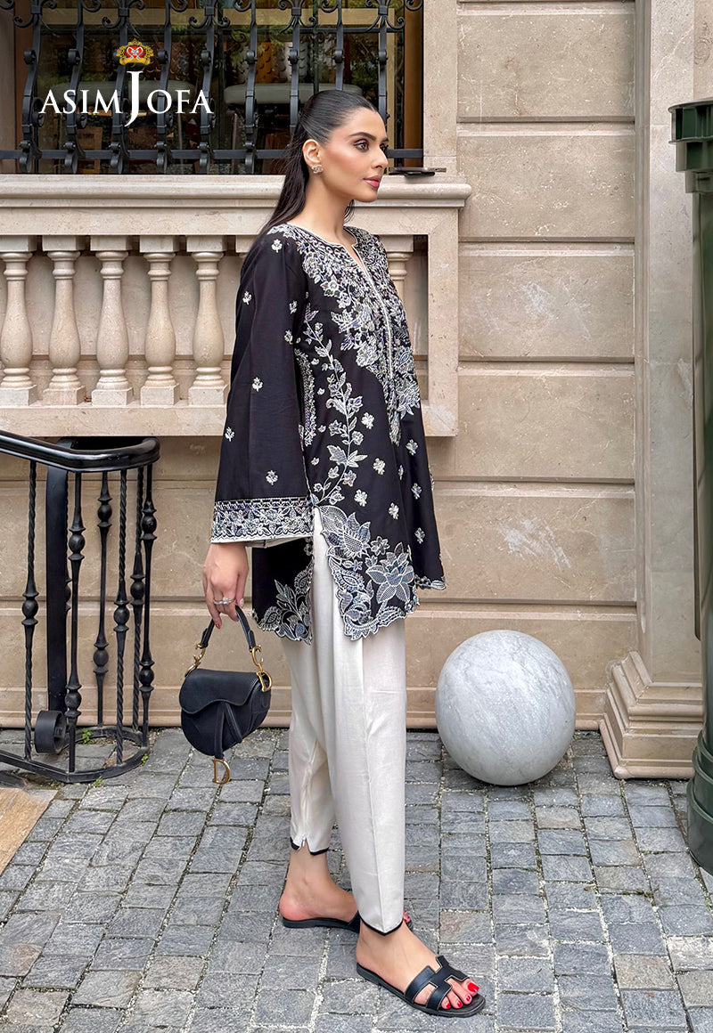 AJPBE-03 Embroidered Cambric Stitched 2 Pcs