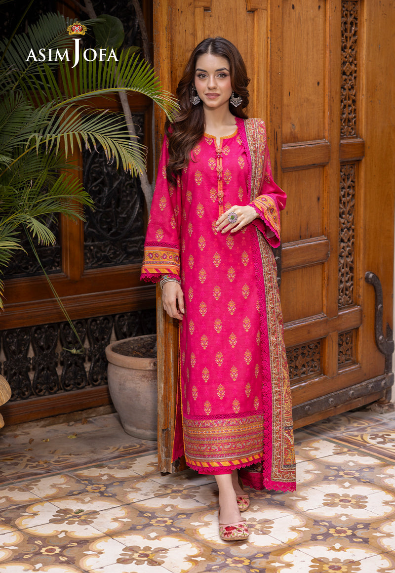 AJGB-04 PRINTED LAWN 3 PCS