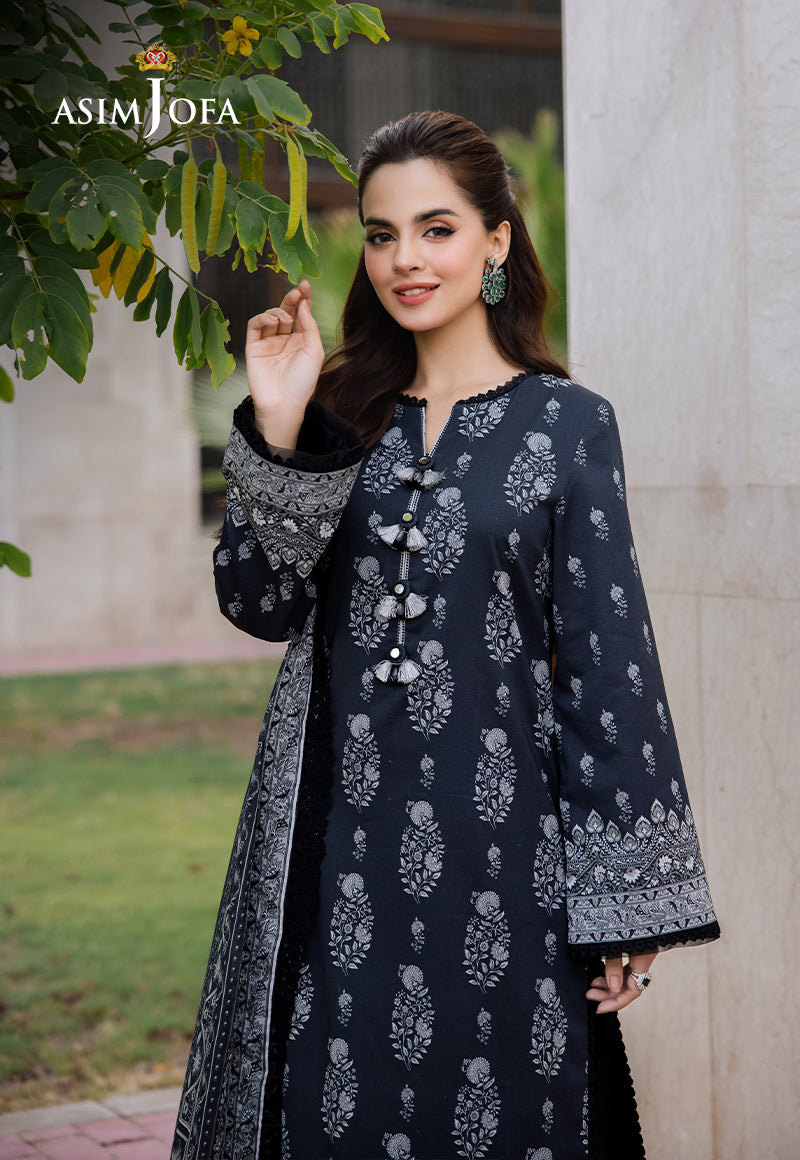 AJCM-03 PRINTED LAWN 3 PCS