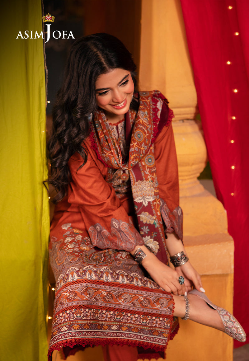 AJEL-15 PRINTED LAWN 3 PCS