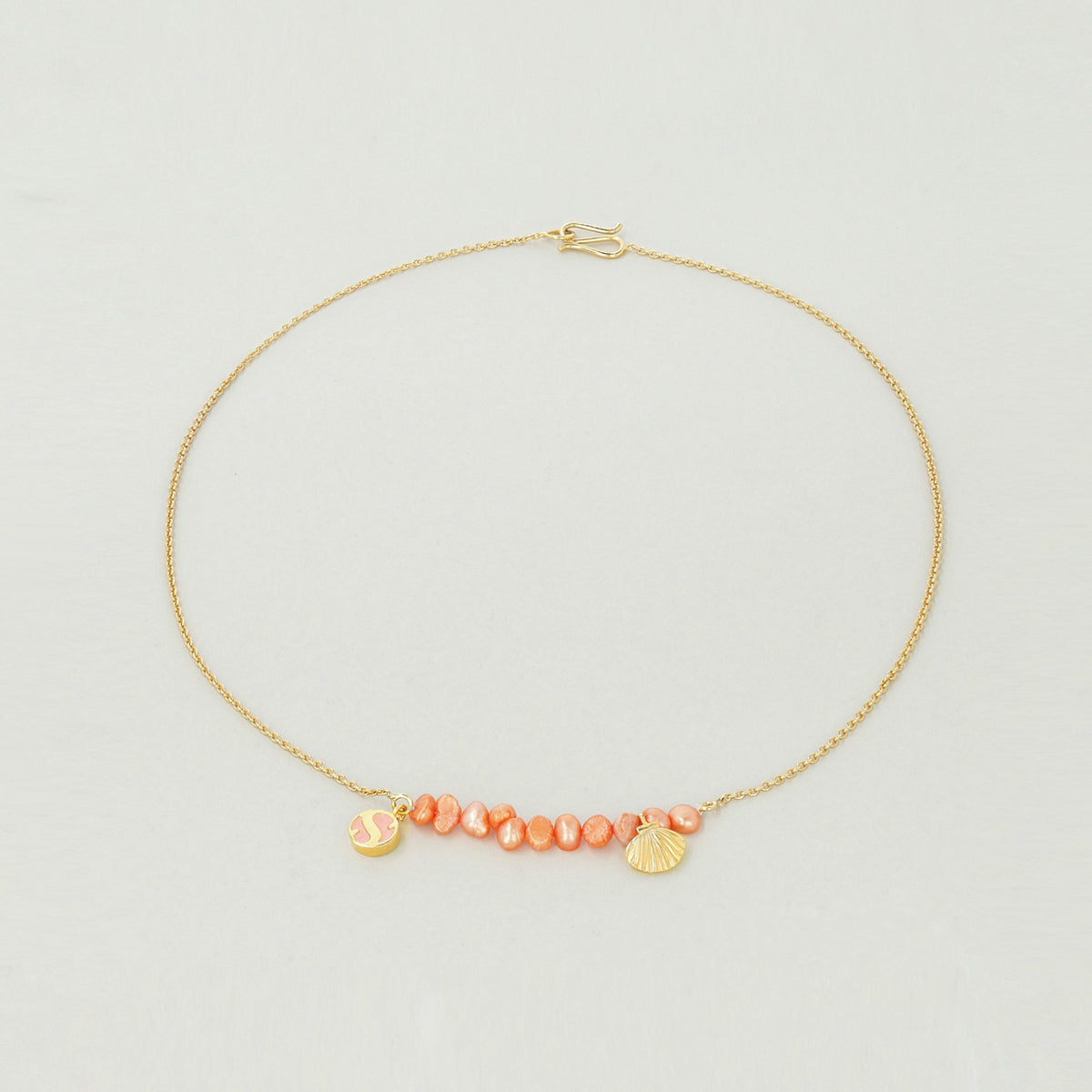 Peach Sand Necklace