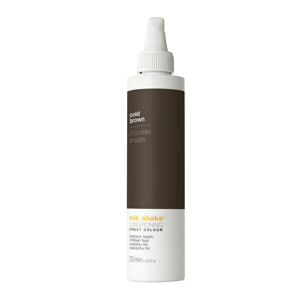 MILK SHAKE COLD BROWN CHOCOLATE SHADES DIRECT COLOUR CASTANO FREDDO 200ML