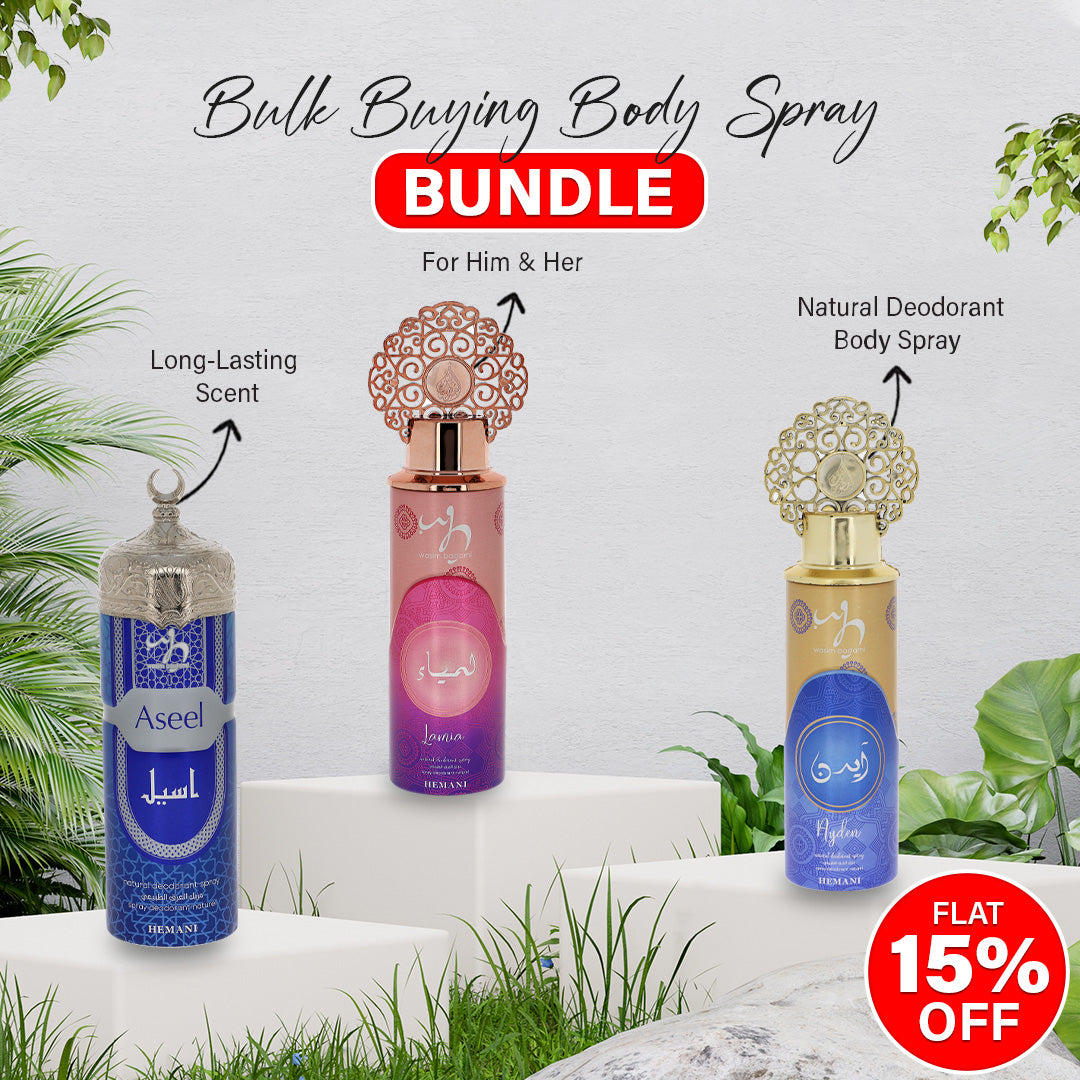 Pack Of 3 Body Spray 200ml (Each)
