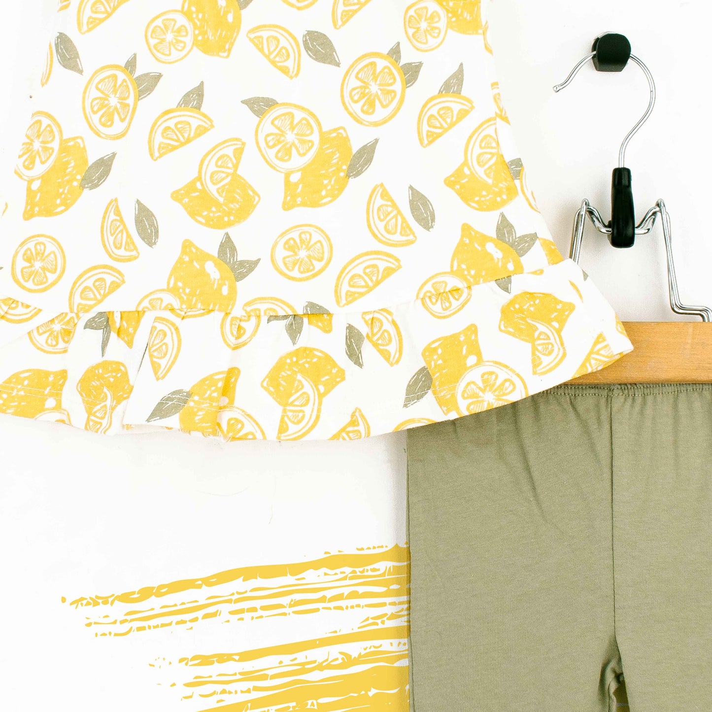 DS Baby Girl 3 Piece Set Lemon Print