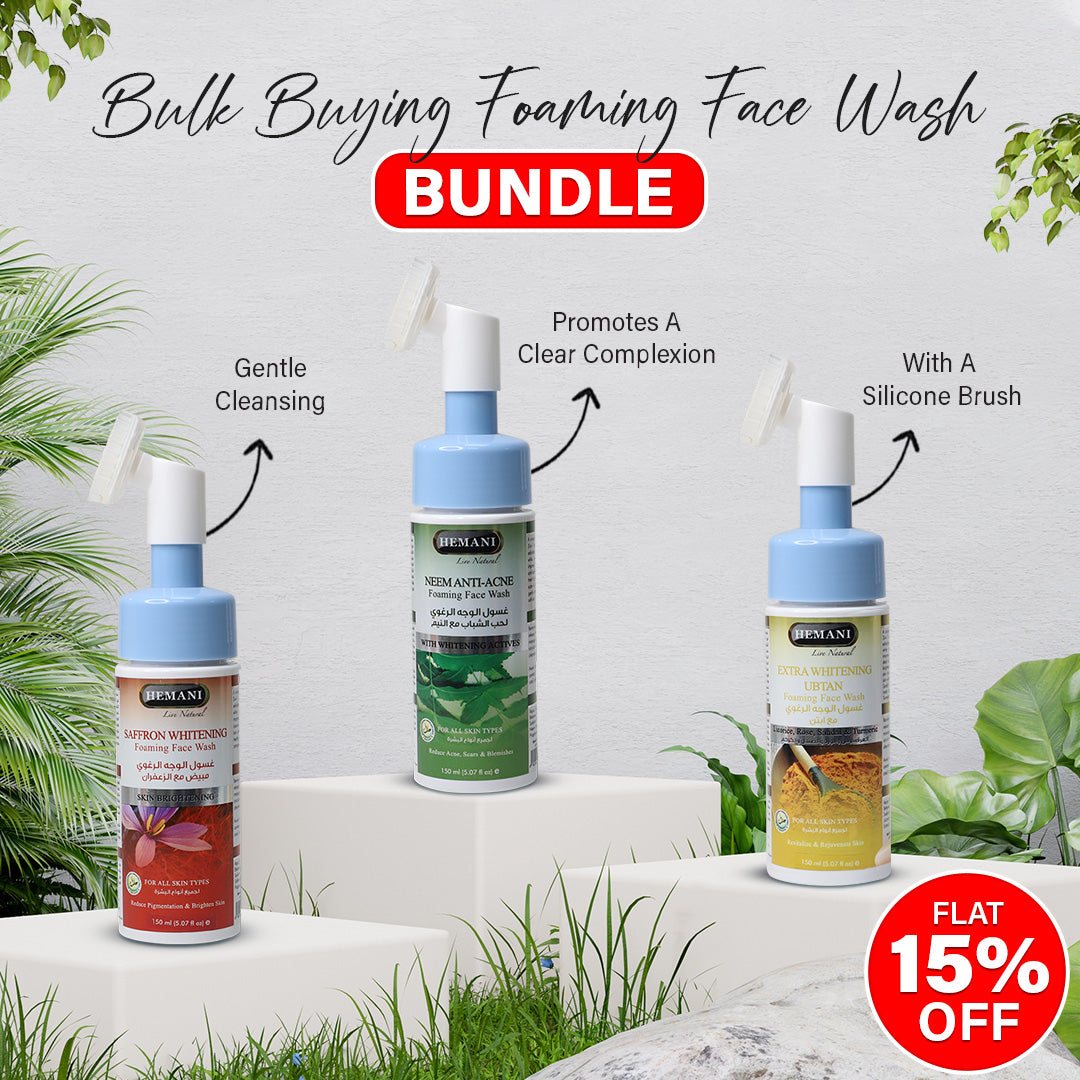 Pack of 3 Foaming Facewash