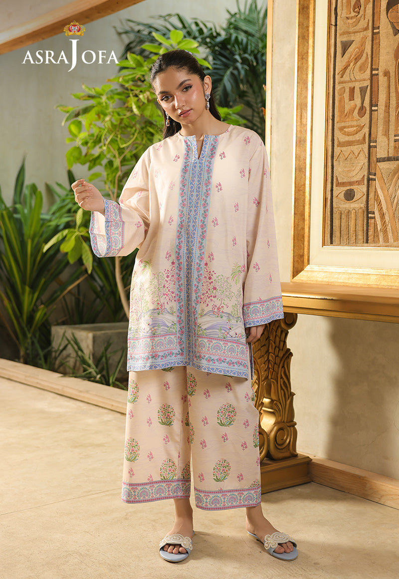 ASAL-07 PRINTED GEORGETTE 2 PCS