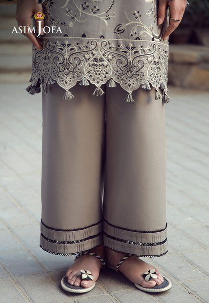 AJMUB-01 Embroidered Cambric Unstitched 3 Pcs