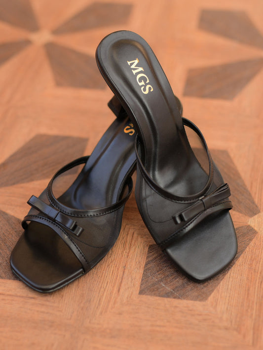 Mesh Muse Heels
