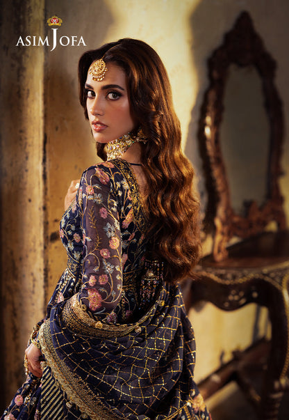 AJKB-09 EMBROIDERED CHIFFON 3 PCS