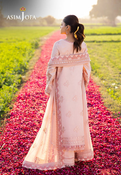 AJELL-15 EMBROIDERED LAWN 3 PCS