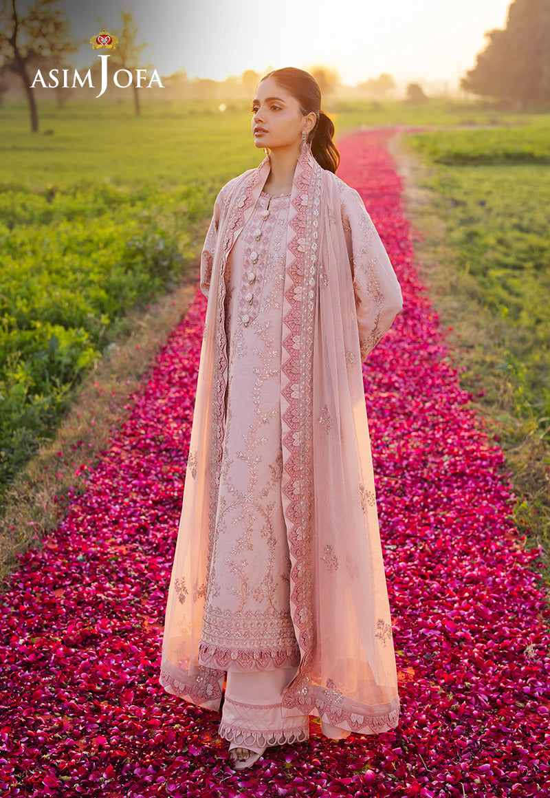 AJELL-15 EMBROIDERED LAWN 3 PCS