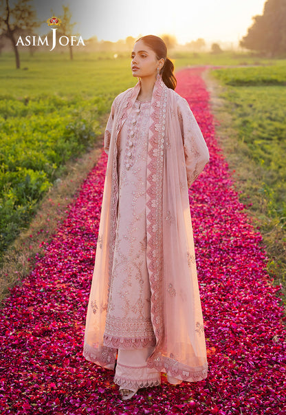 AJELL-15 EMBROIDERED LAWN 3 PCS