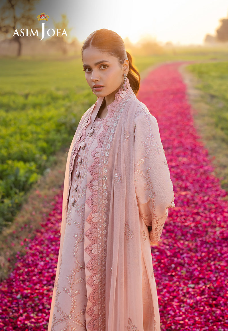 AJELL-15 EMBROIDERED LAWN 3 PCS