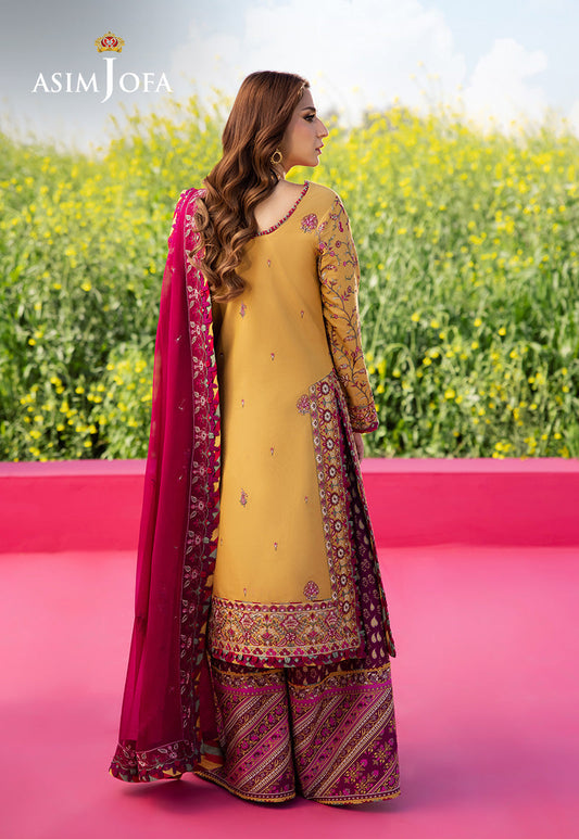 AJELL-07 EMBROIDERED LAWN 3 PCS