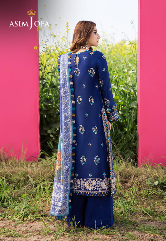 AJELL-11 EMBROIDERED LAWN 3 PCS