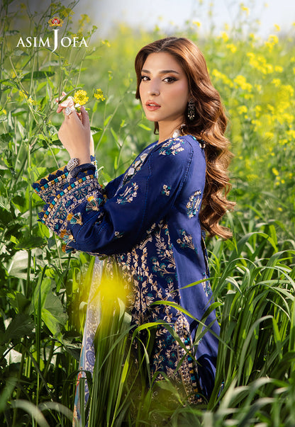 AJELL-11 EMBROIDERED LAWN 3 PCS