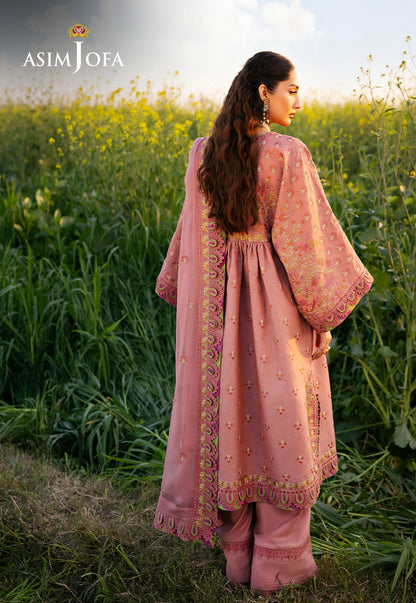AJELL-16 EMBROIDERED LAWN 3 PCS
