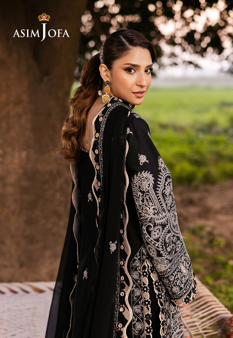 AJELL-03 EMBROIDERED LAWN 3 PCS