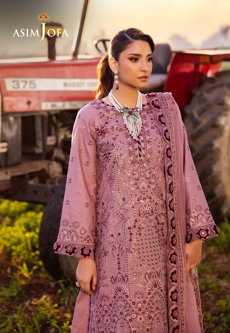 AJELL-02 EMBROIDERED LAWN 3 PCS