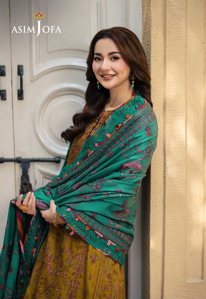 AJKI-04 EMBROIDERED TWILL 3 PC