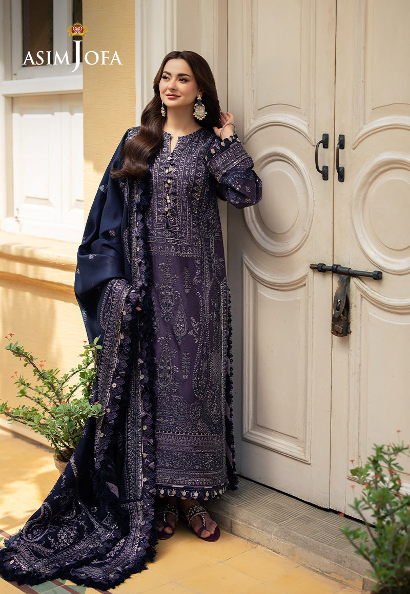 AJKI-05 EMBROIDERED TWILL 3 PC