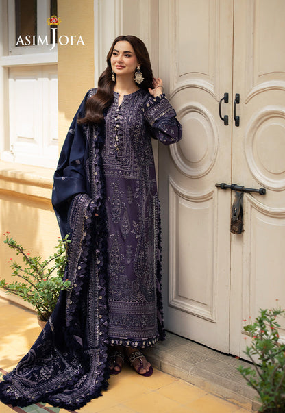 AJKI-05 EMBROIDERED TWILL 3 PC