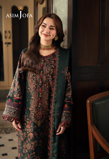AJKI-01 EMBROIDERED TWILL 3 PC