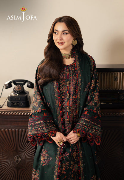 AJKI-01 EMBROIDERED TWILL 3 PC