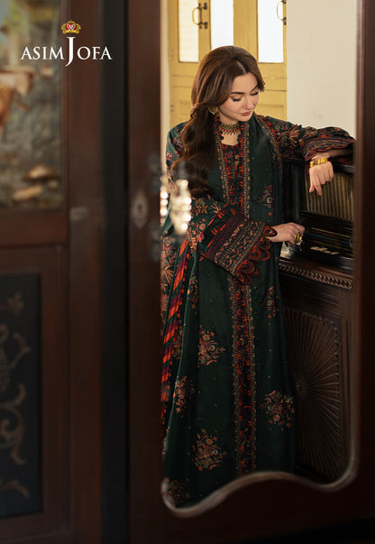 AJKI-01 EMBROIDERED TWILL 3 PC
