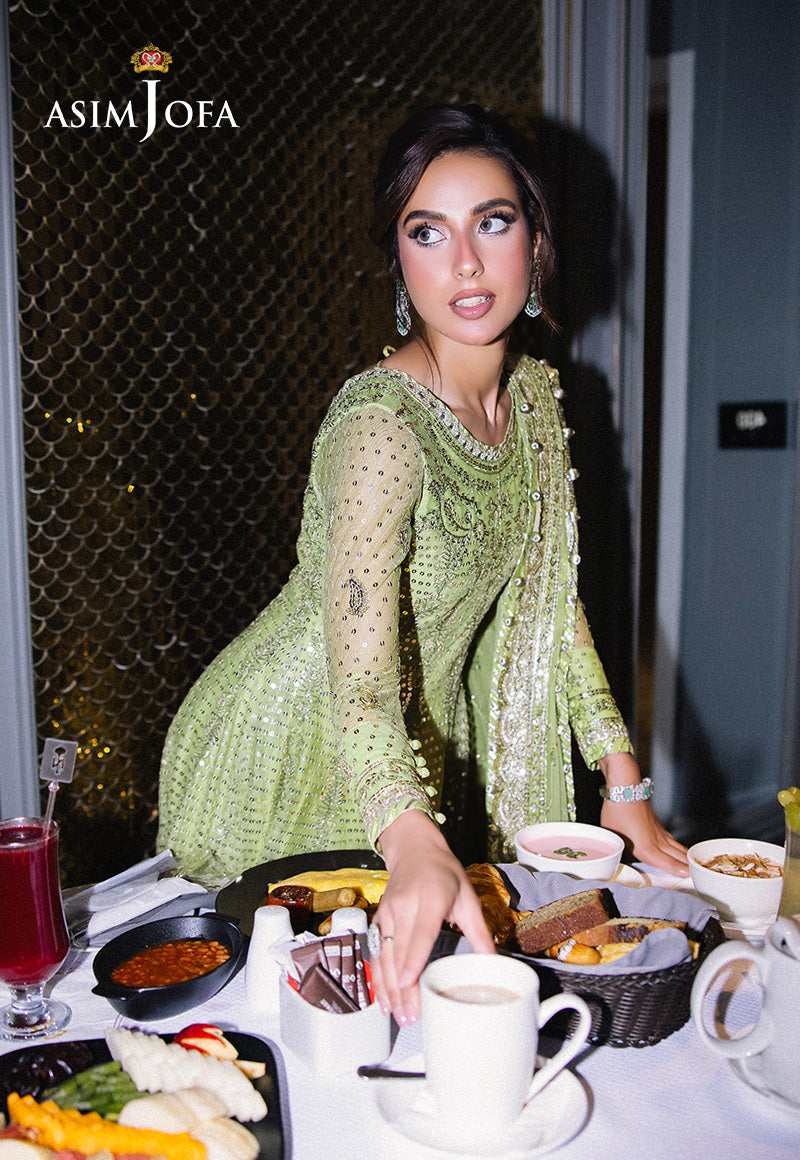 AJFF-04 EMBROIDERED NET 3 PCS