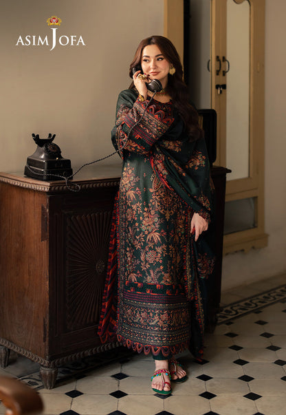 AJKI-01 EMBROIDERED TWILL 3 PC